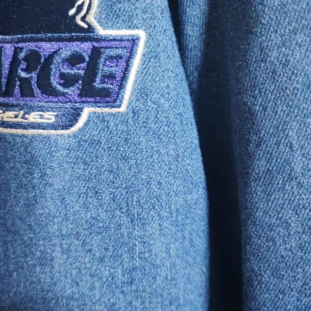 XLARGE フード付きジャケット ダークブルー