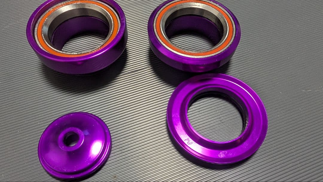 PHILWOOD 1-1/8 headset (purple) ブルーラグ
