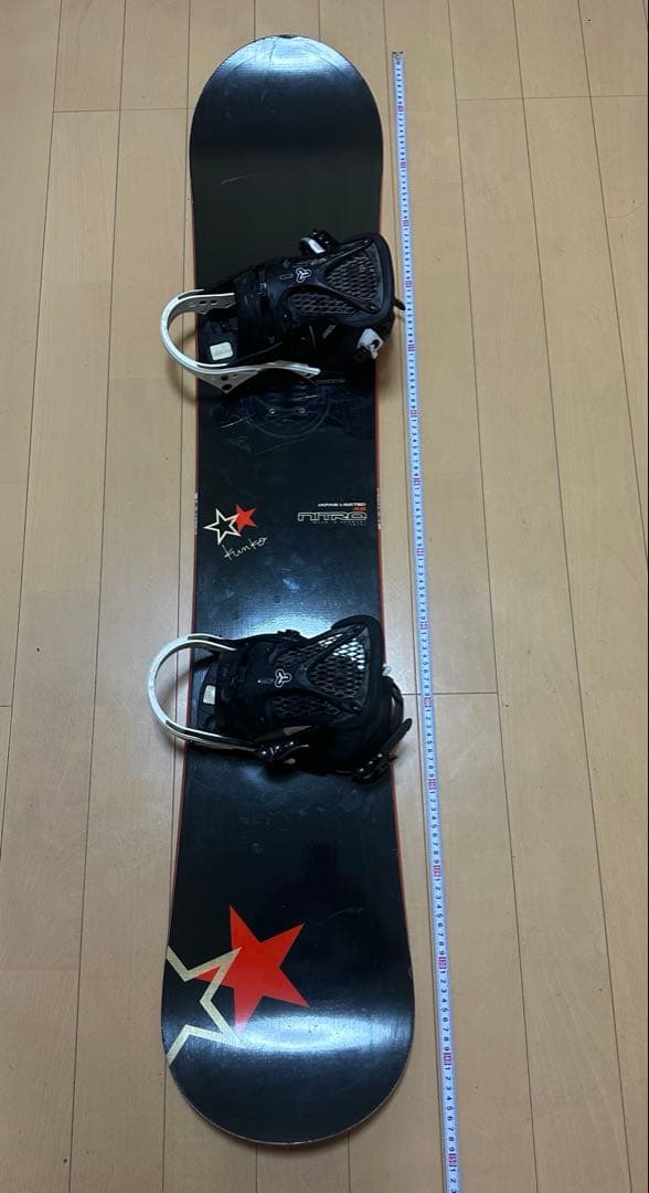 スノーボード Nitro148cm バインディングBURTON size S