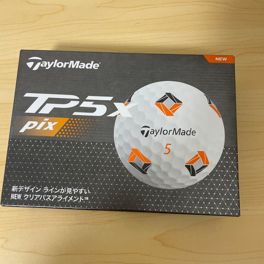 TaylorMade TP5x pix ゴルフボール ❌2
