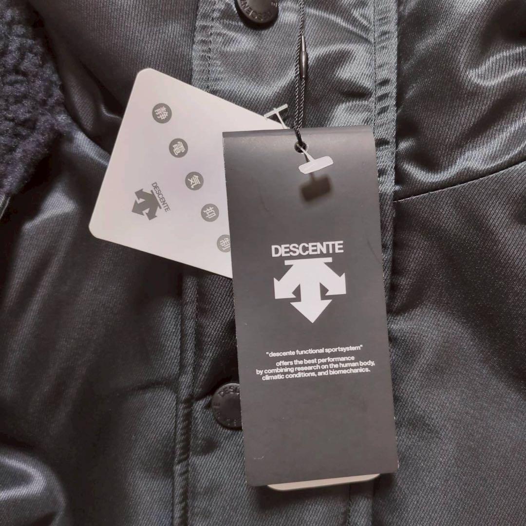【新品】DESCENTE デサント フード ボア ベンチコート 【L】撥水 防水