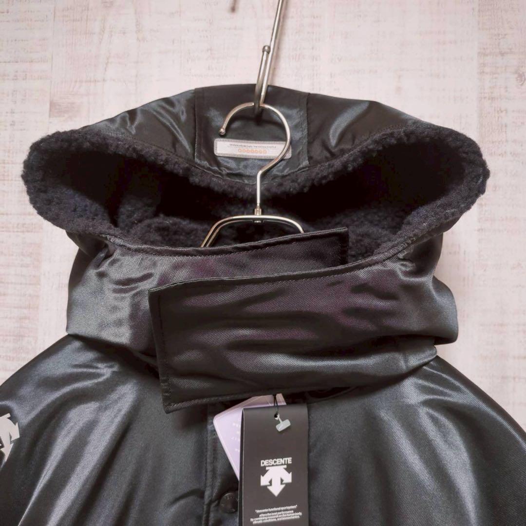 【新品】DESCENTE デサント フード ボア ベンチコート 【L】撥水 防水