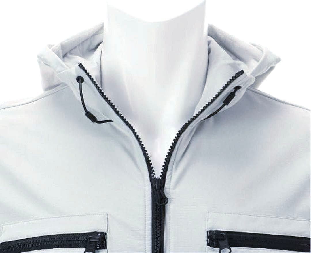 BRIEFING GOLF ストームフリースパーカー（OFF WHITE／M）