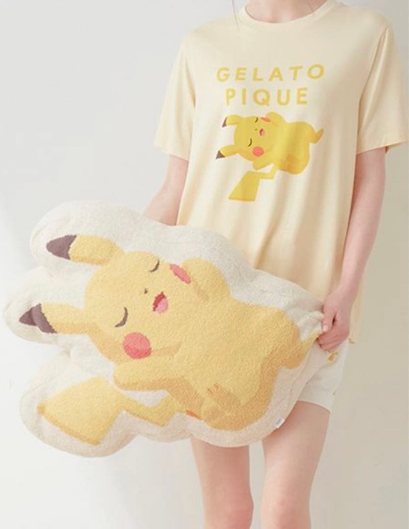 gelato pique ポケモン スリープ ベビモコ ピカチュウ クッション
