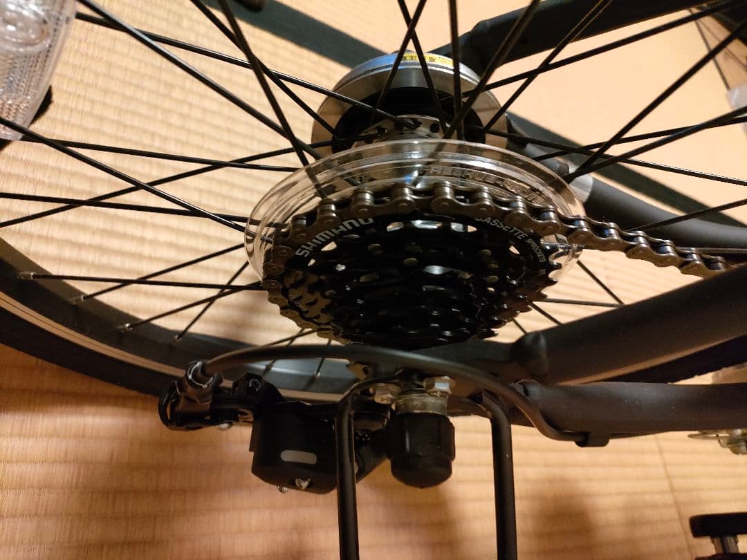 Panasonic 折りたたみ電動アシスト自転車 BE-ELW075　オフタイム