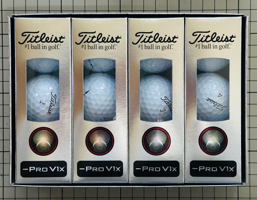 新品未使用 24 Pro V1x レフトダッシュ ホワイト 1ダース