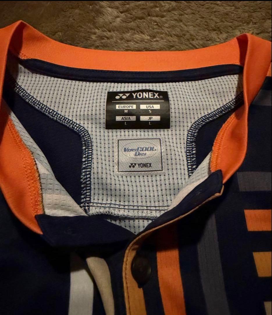 YONEX バドミントン、テニスゲームシャツ size L