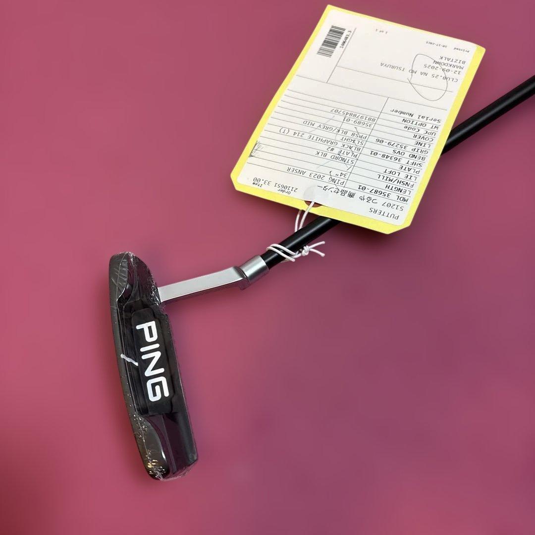 PING 2023 ANSER ピン　アンサー　34インチ