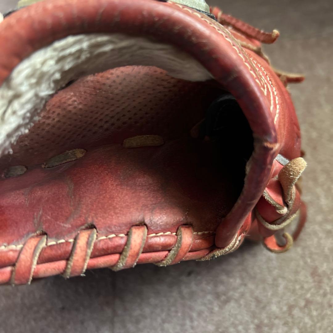 Mizuno Global Eltte軟式グローブ 赤