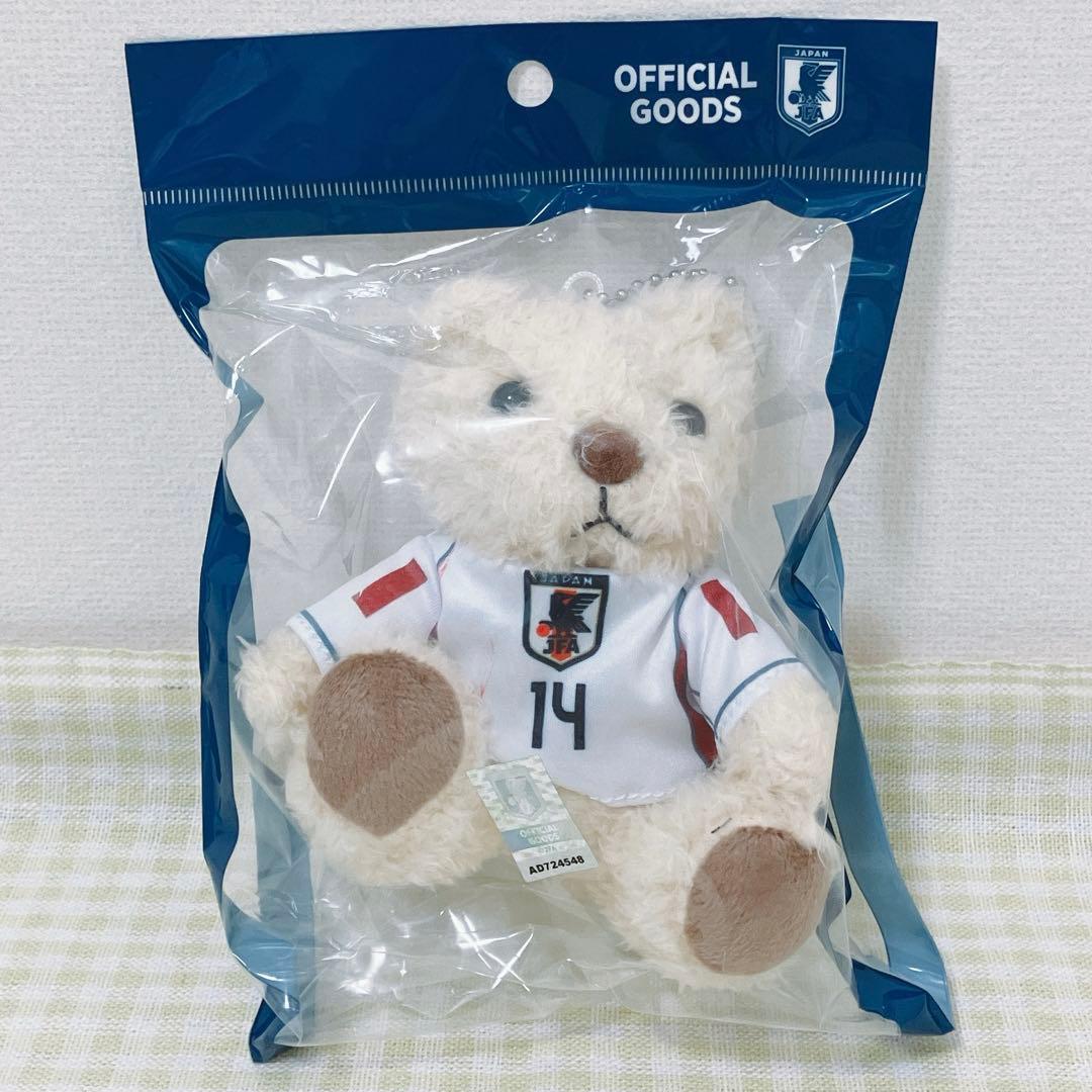 新品未開封　伊東純也　プレーヤーズベアキーホルダー　サッカー　日本代表