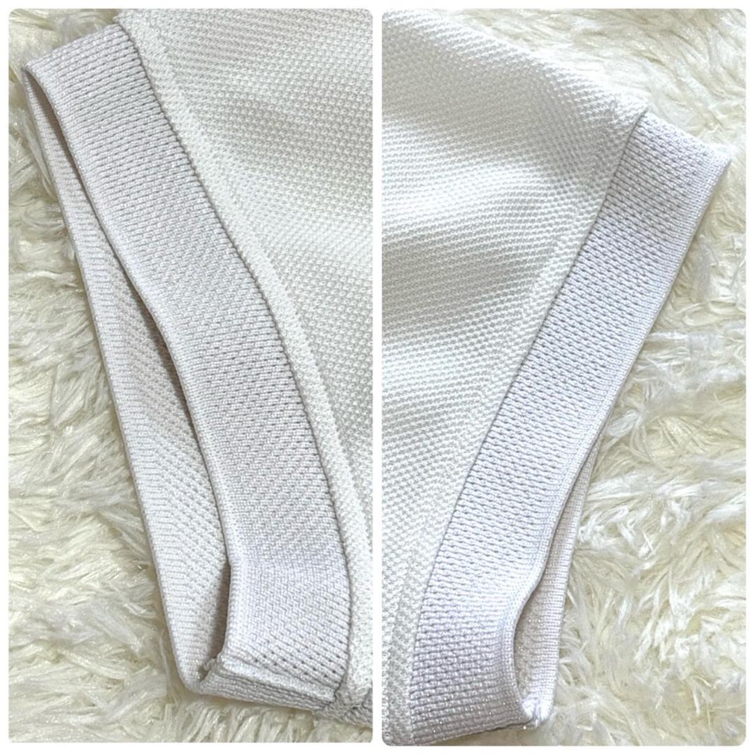 MARK &LONA スカル刺繍 ホワイトポロシャツ48 メンズ 近年モデル