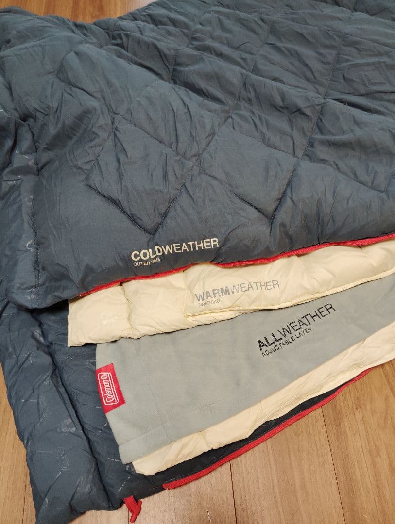Coleman 寝袋 マルチレイヤースリーピングバッグ