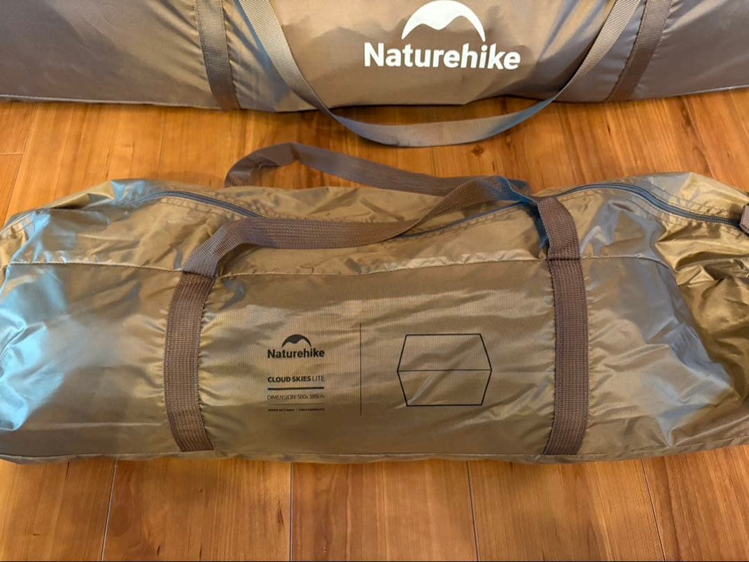 Naturehike キャンプテント・グランドシート・タープ　3点セット