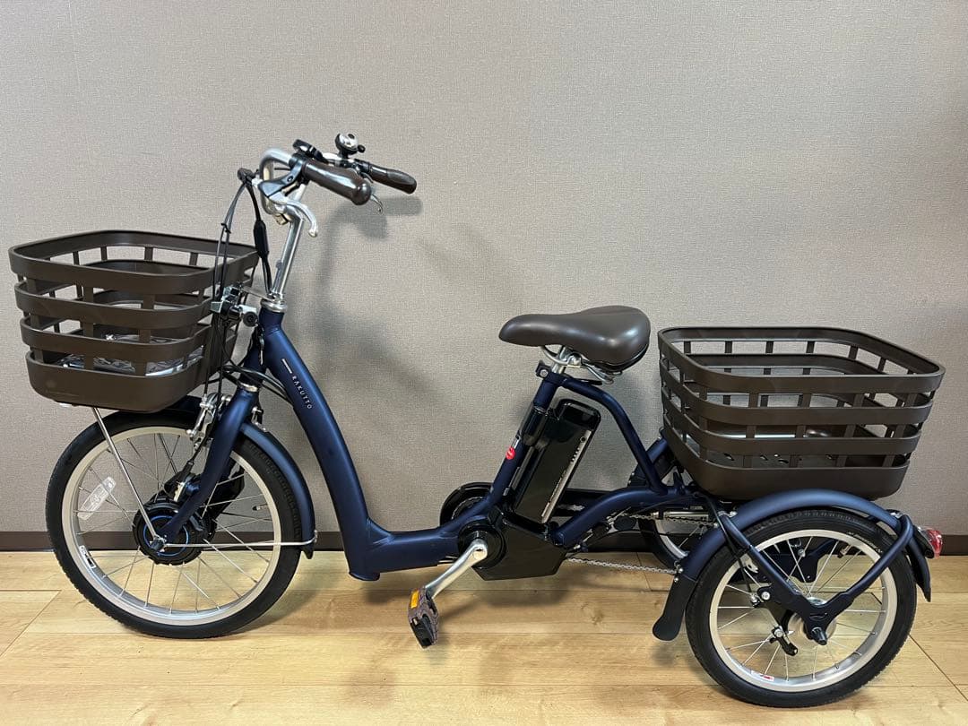 ほぼ新品！2024年購入 ブリヂストン 三輪電動アシスト自転車