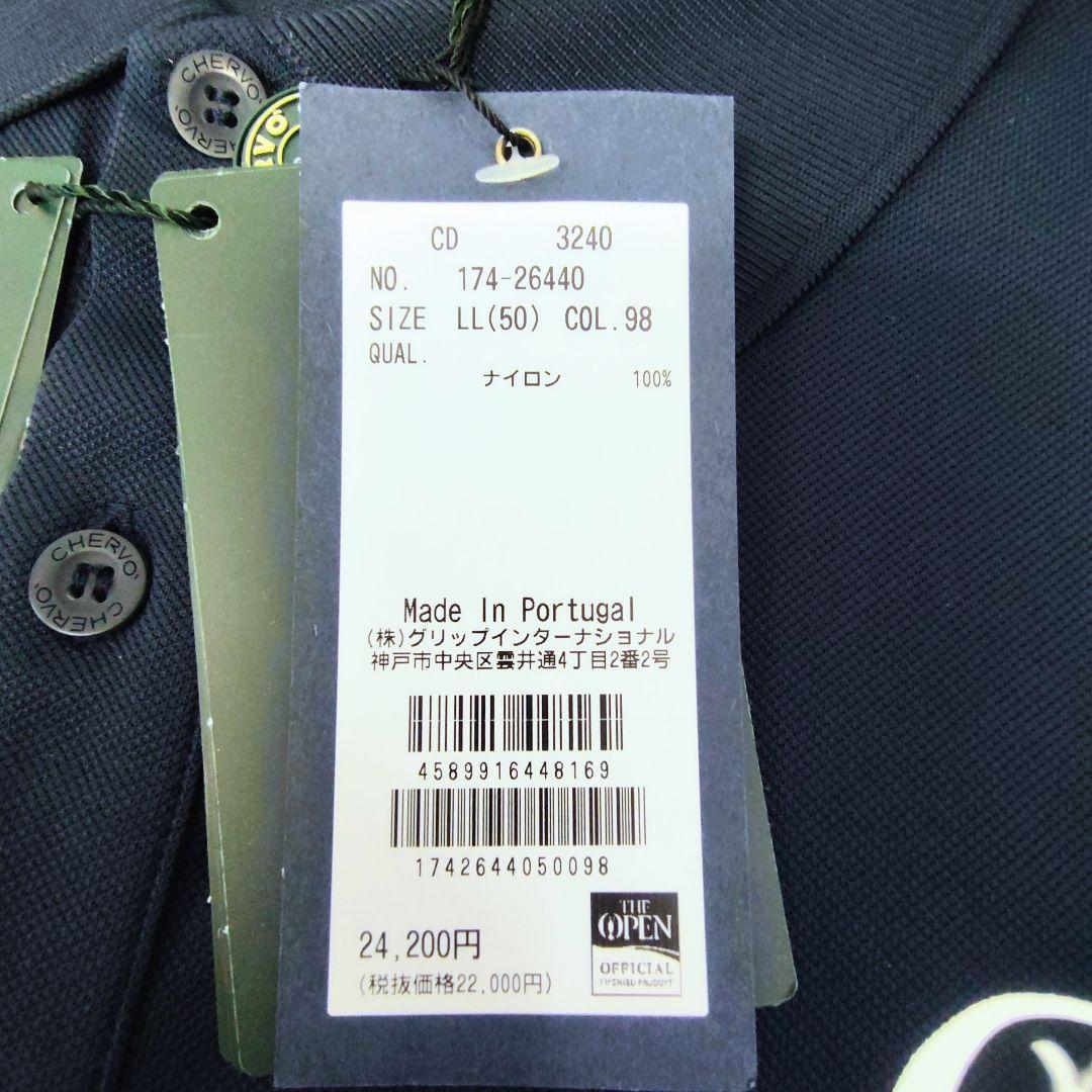 新品タグ付 CHERVO (シェルボ) ポロシャツ 全英 THE OPEN