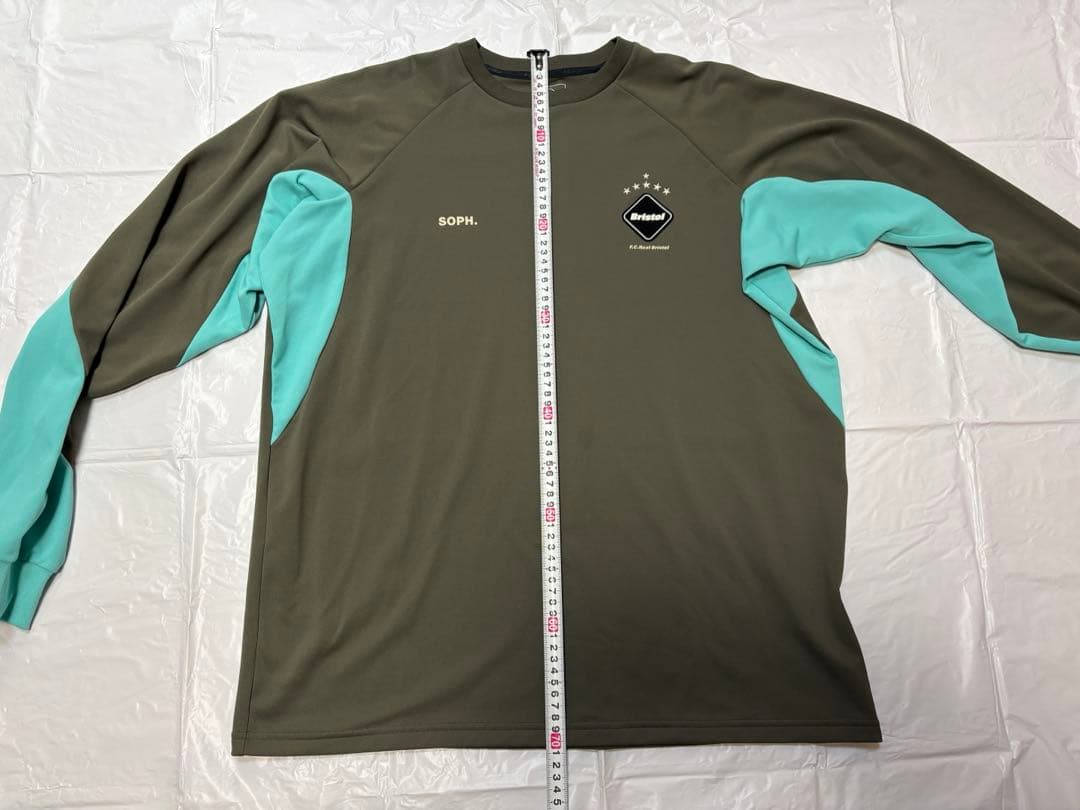 Bristol F.C.サッカーシャツ カーキターコイズ　　セットアップ