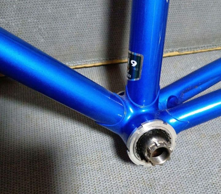 BRIDGESTONE 競輪　ピストフレーム　njs クロモリ　019 マックス