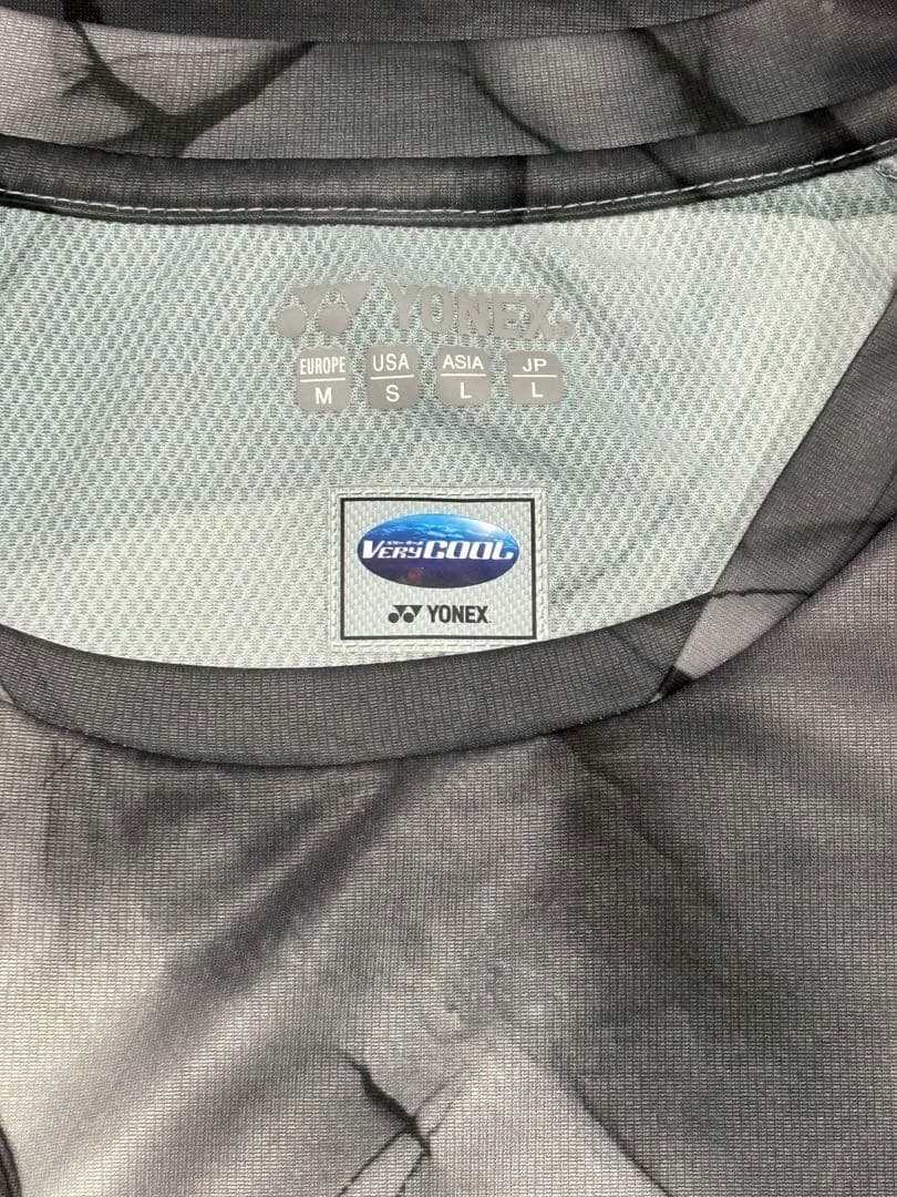YONEX ユニフォーム Lサイズ グレー/ブラック