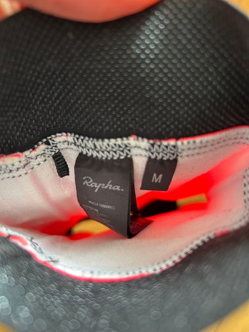 Rapha シューズカバー ピンク M 未使用、自宅保管