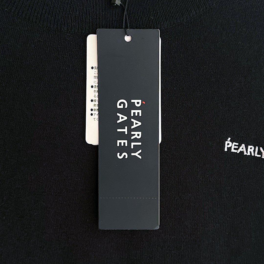 534★パーリーゲイツ 定価41,800円カシミヤニット セーター紺 サイズ6