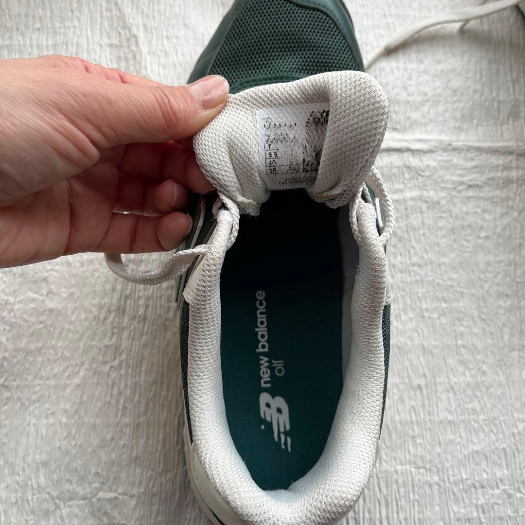 美品NEW BALANCE UGS574 ゴルフシューズ　25センチ