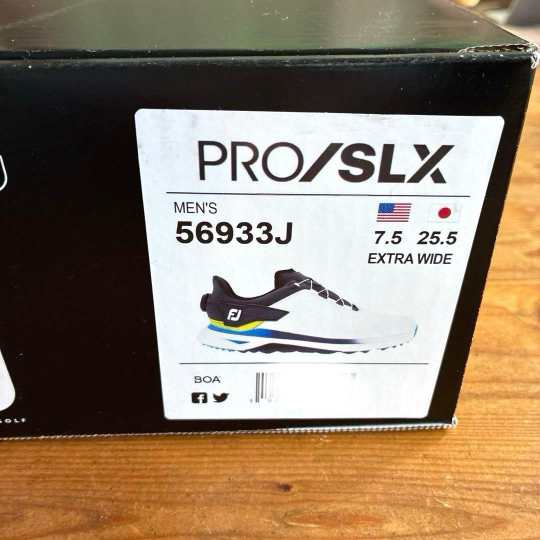 スパイクレスデザイン　FJゴルフシューズ　PRO SLX 25.5cm 新品
