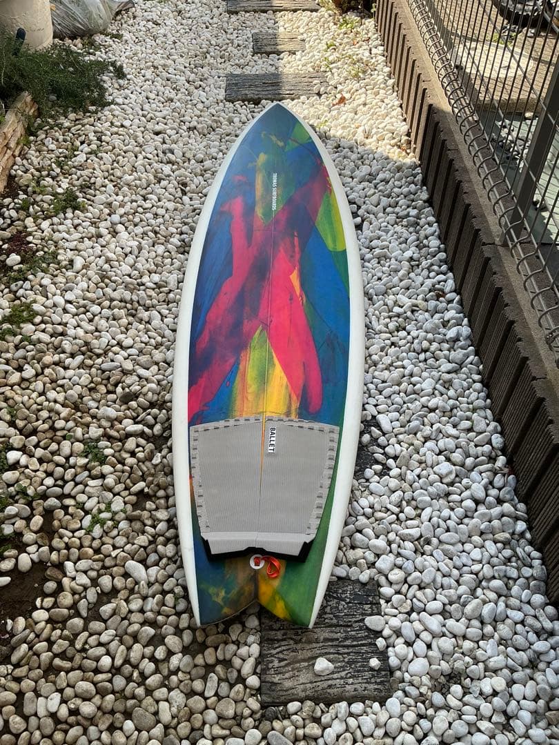 THOMAS SURFBOARDS 5'8\"ツインザー超美品