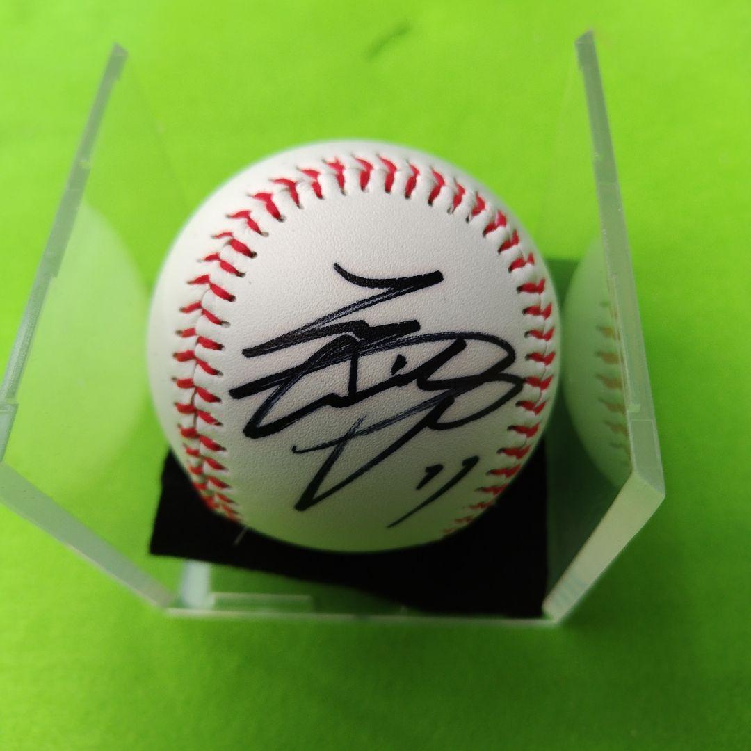 レア限定品、大谷翔平選手直筆サイン入り野球ボール（ケース付き）