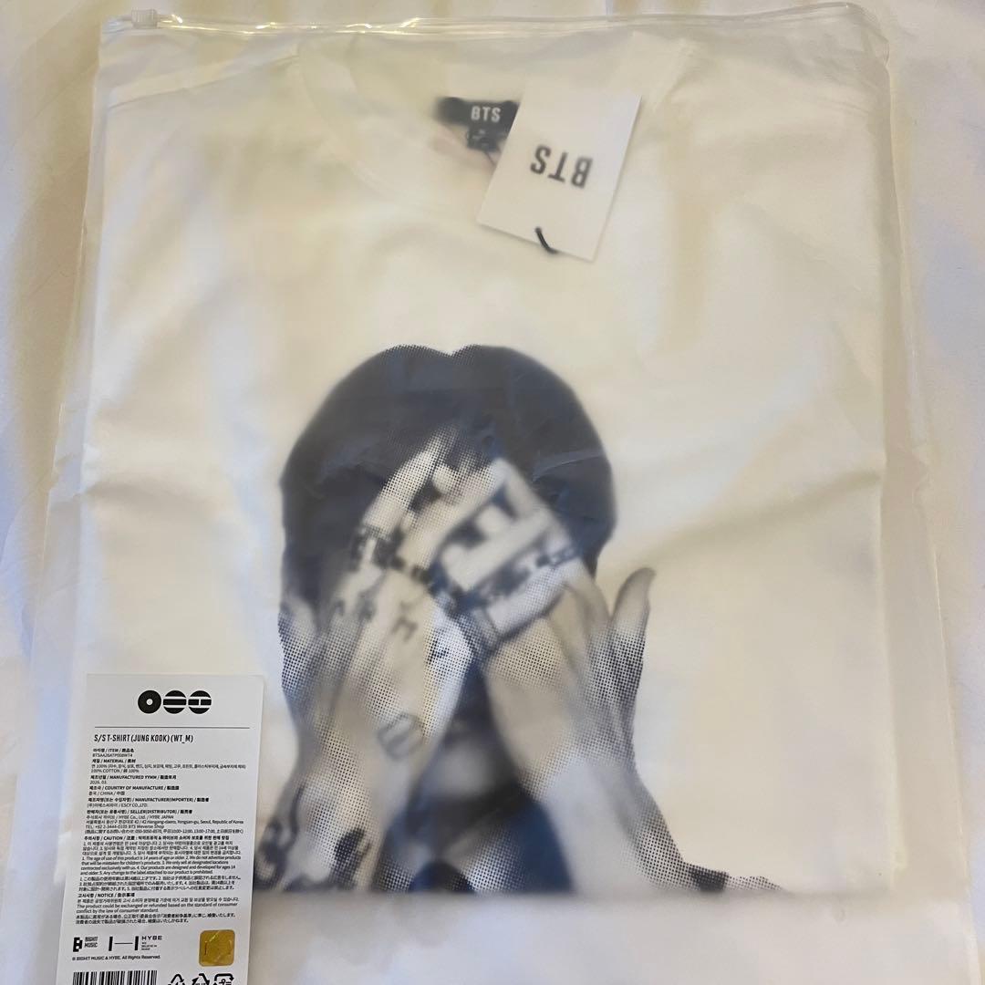 ジョングク　BTS ARIRANG アリラン　Tシャツ　ポップアップ　Lサイズ