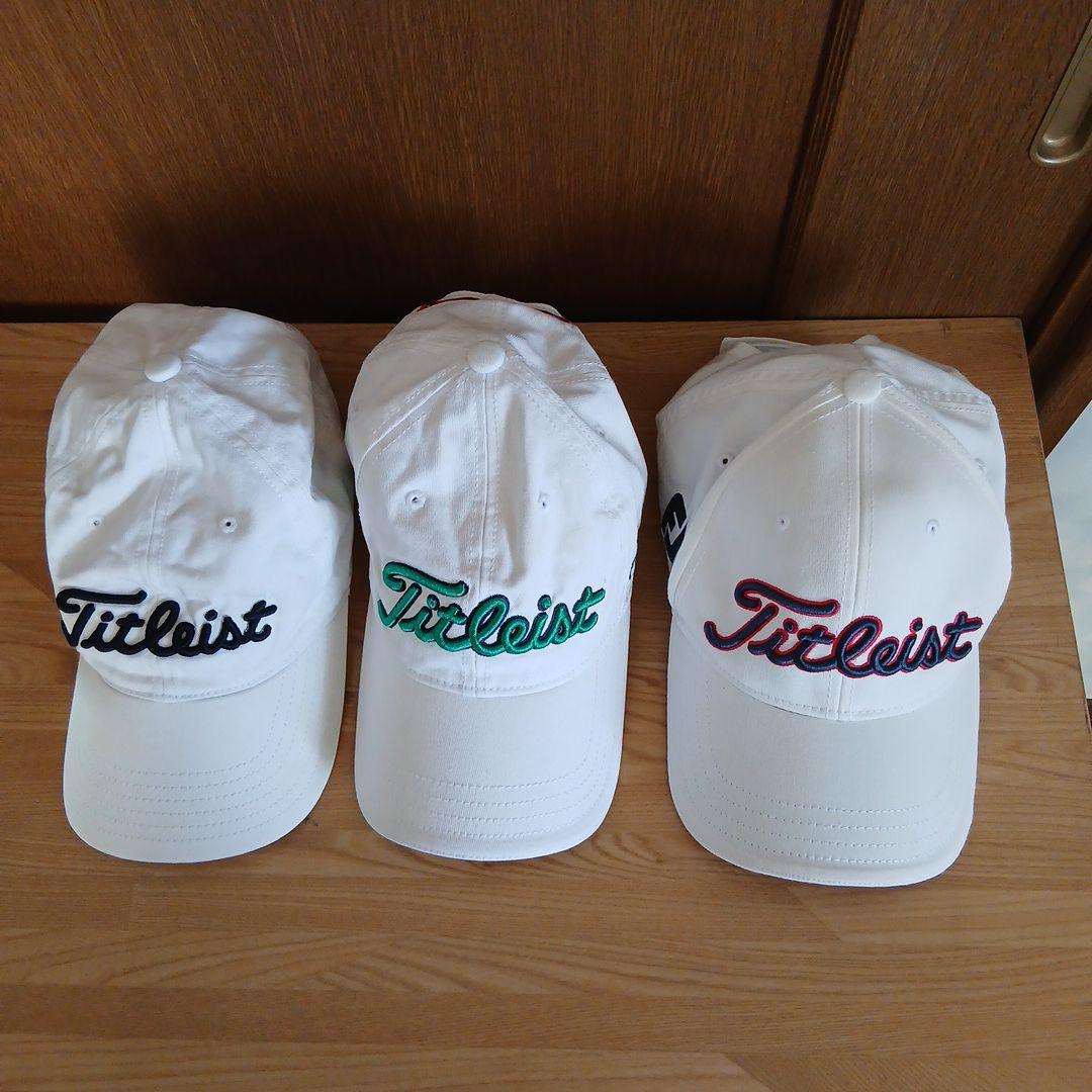 Titleist タイトリスト TourStage ホワイトキャップ ４点セット