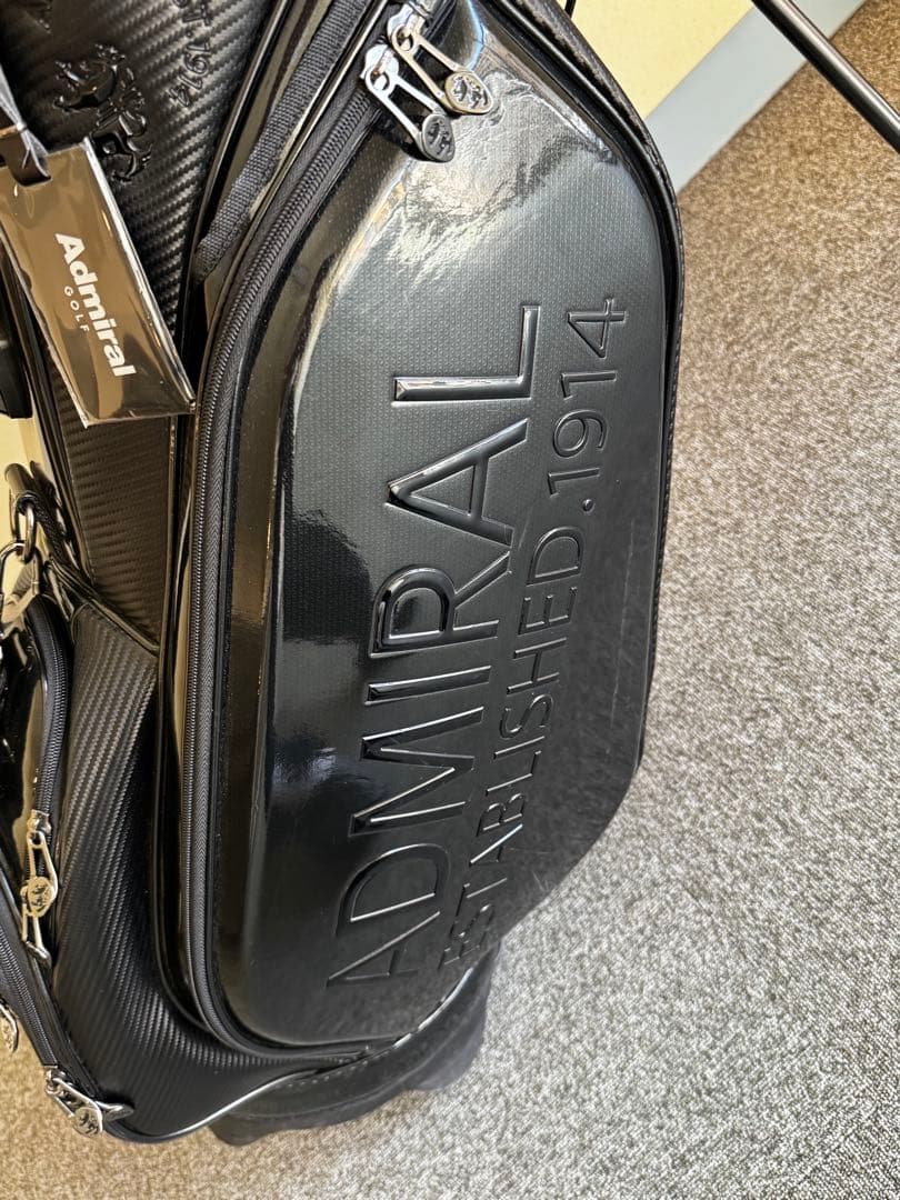 ADMRIAL ゴルフバッグ ブラック