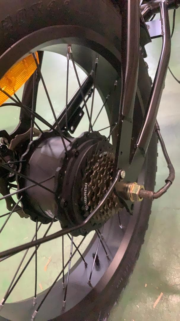 完全ジャンク品 NINOMA 電動アシスト自転車 20インチ 極太タイヤ
