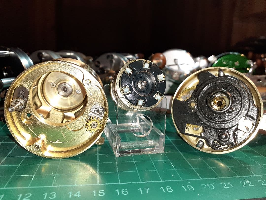 シマノ カルカッタ50XT ウッドノブハンドルカスタム