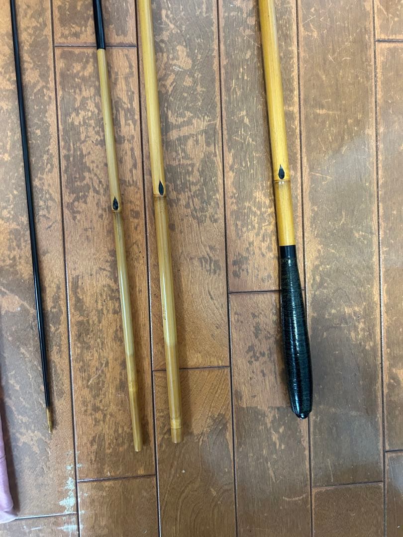 和竿　竹竿　美研作　ささぶね　10尺　美品