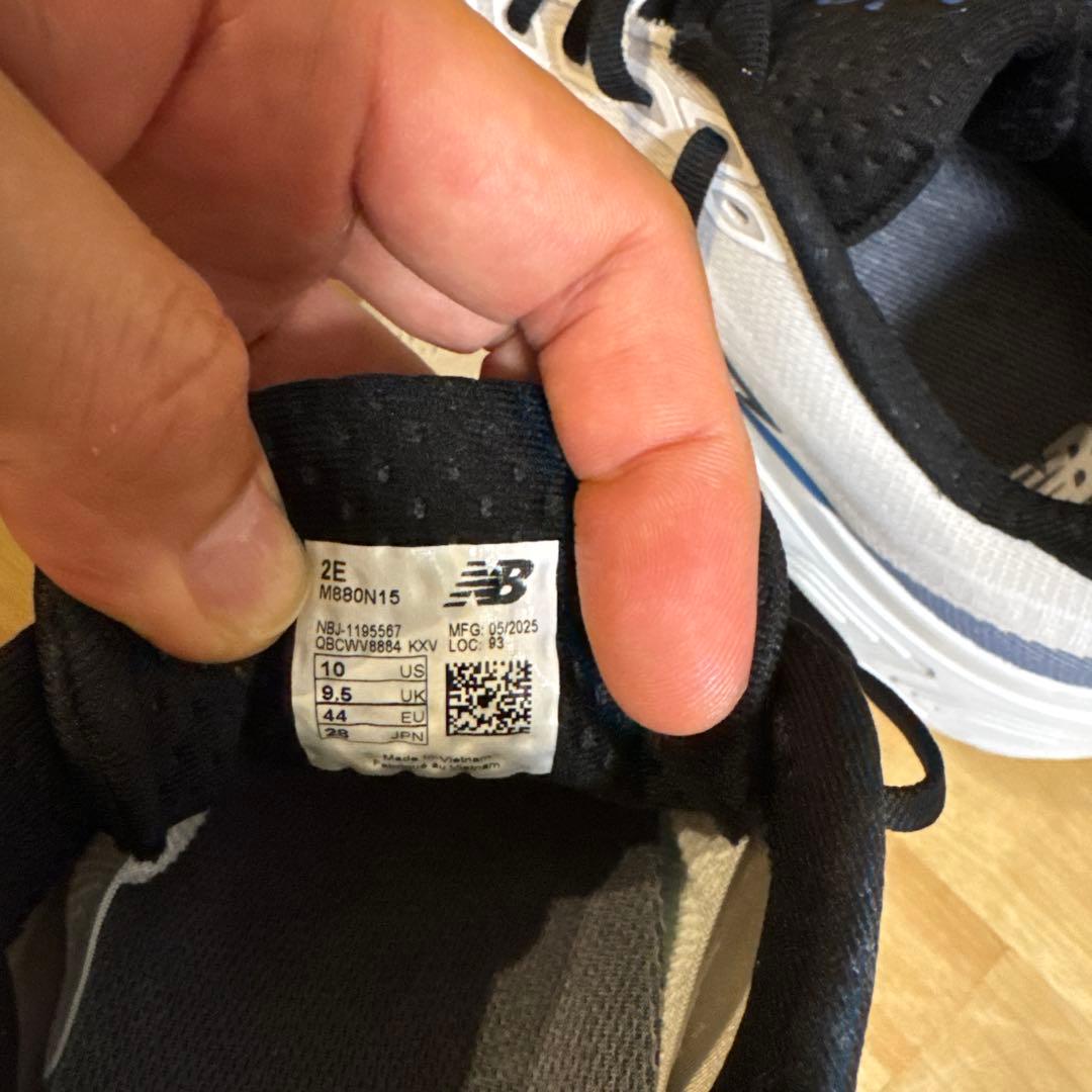 New Balance Fresh Foam ランニングシューズ 白×青