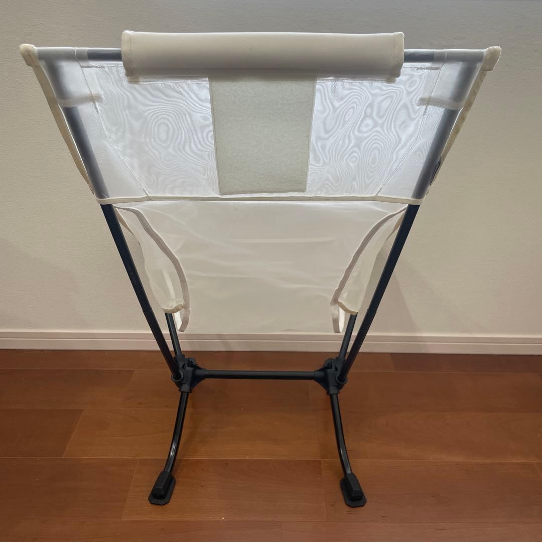 美品　ヘリノックス ビーチチェア　白