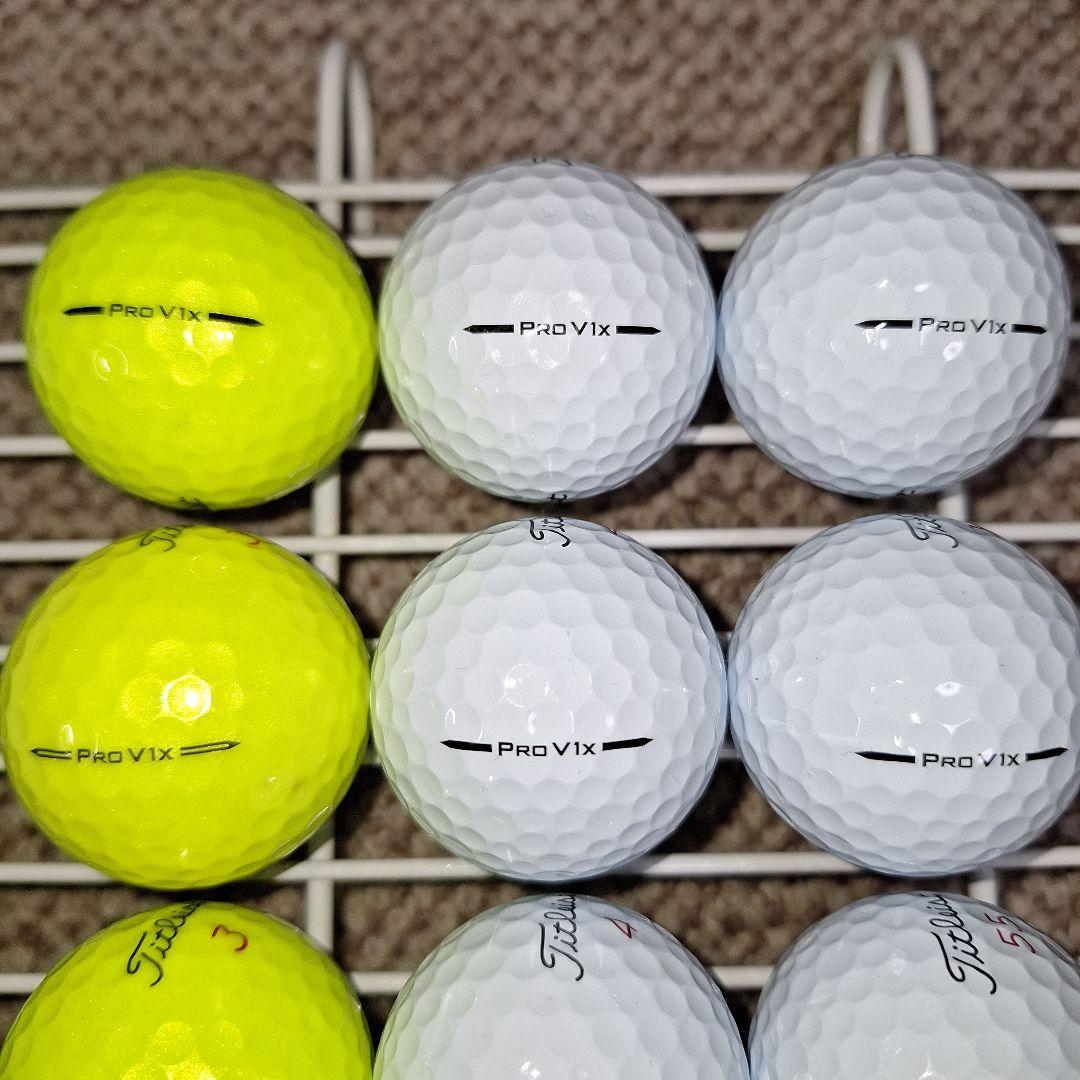 美品Titleist V1 V1X ロストボール2４球