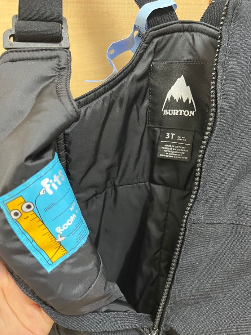 BURTON スノーボードウェア 3T ブラック