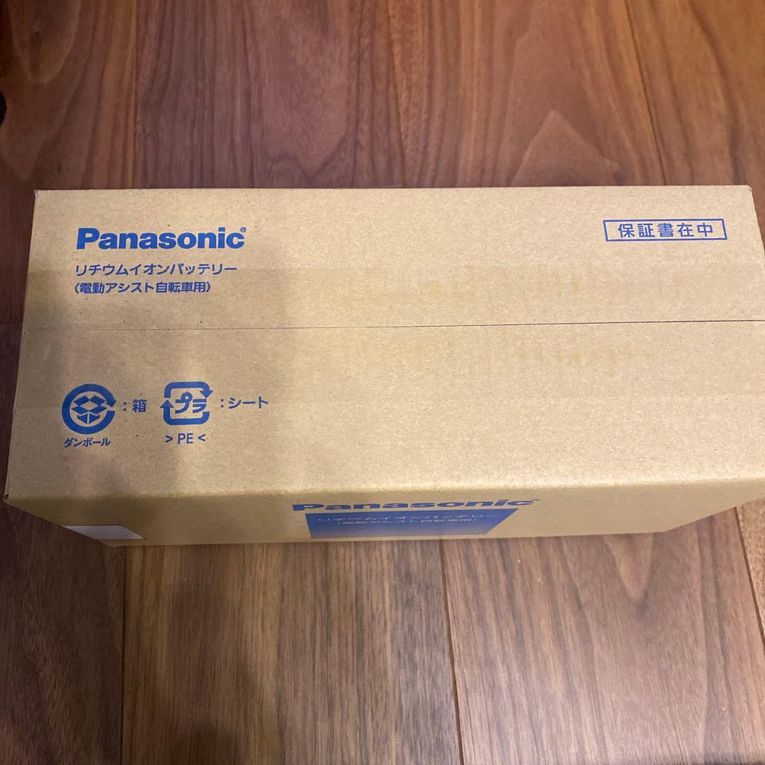 新品Panasonic 電動自転車バッテリー 6.6ah NKY490B02B
