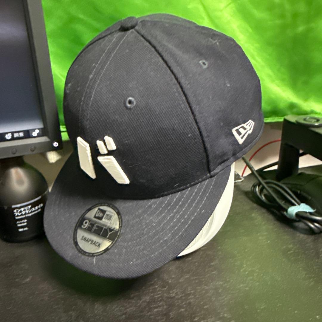 バナナマン New Era 9FIFTY ネイビー スナップバックキャップ