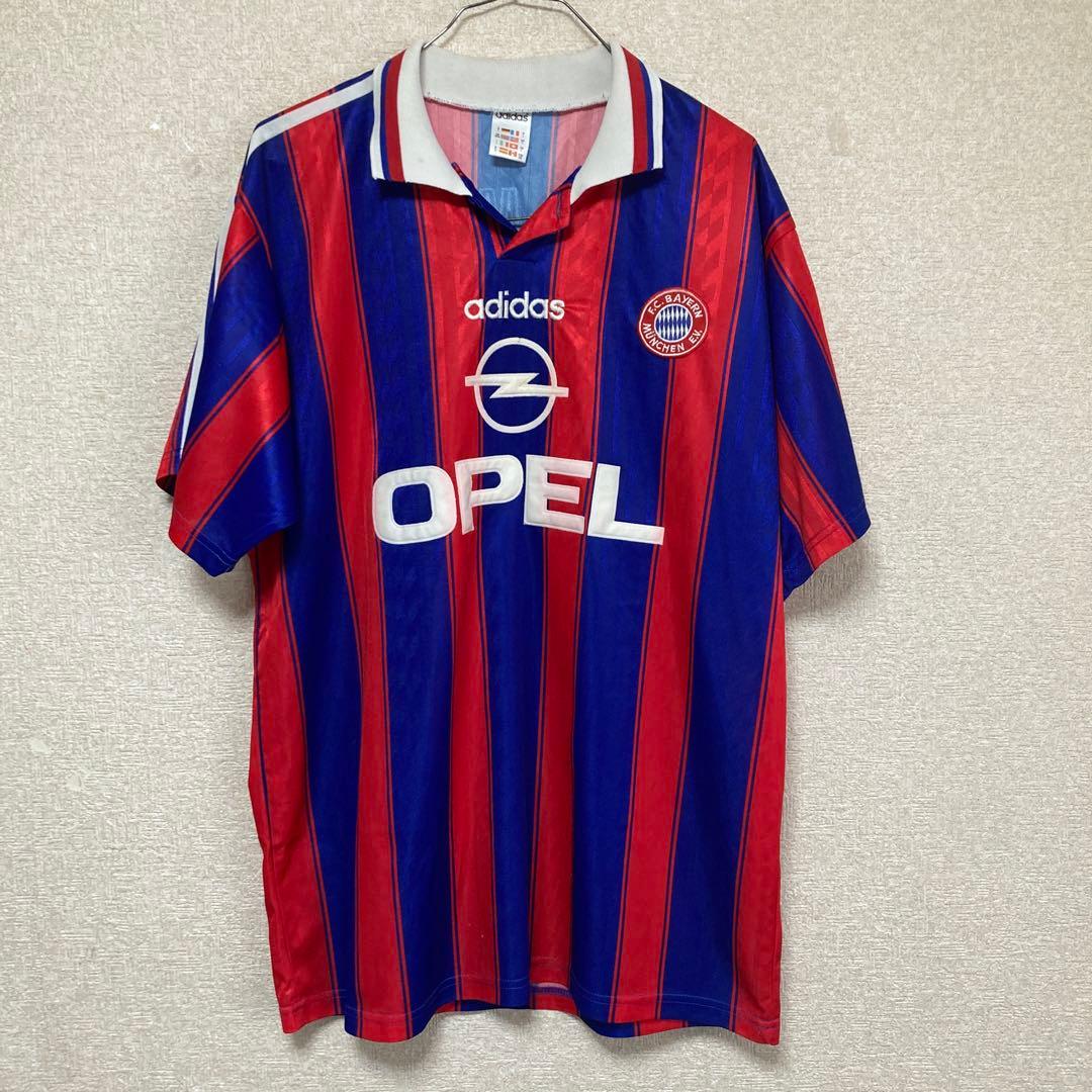 90s 【ENGLAND製】 adidas バイエルンミュンヘン ユニフォーム