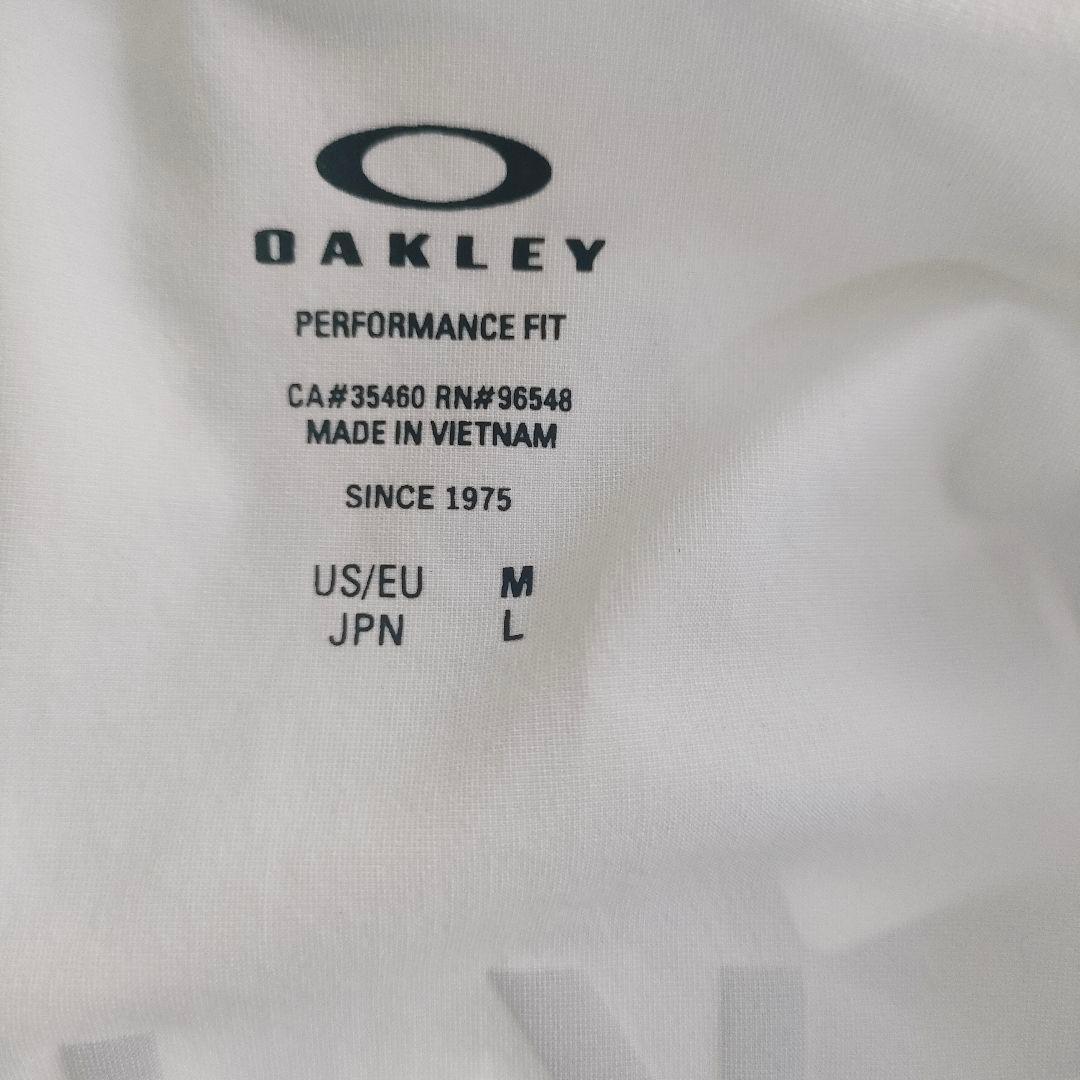 【新品未使用】オークリー OAKLEY メンズ ゴルフウェア ホワイト L