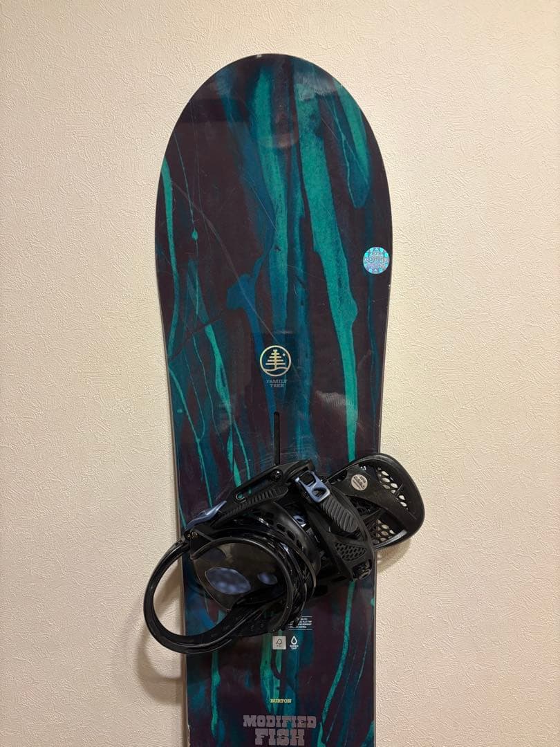 【限定値引価格】BURTON Modified Fish 151cm バイン付き