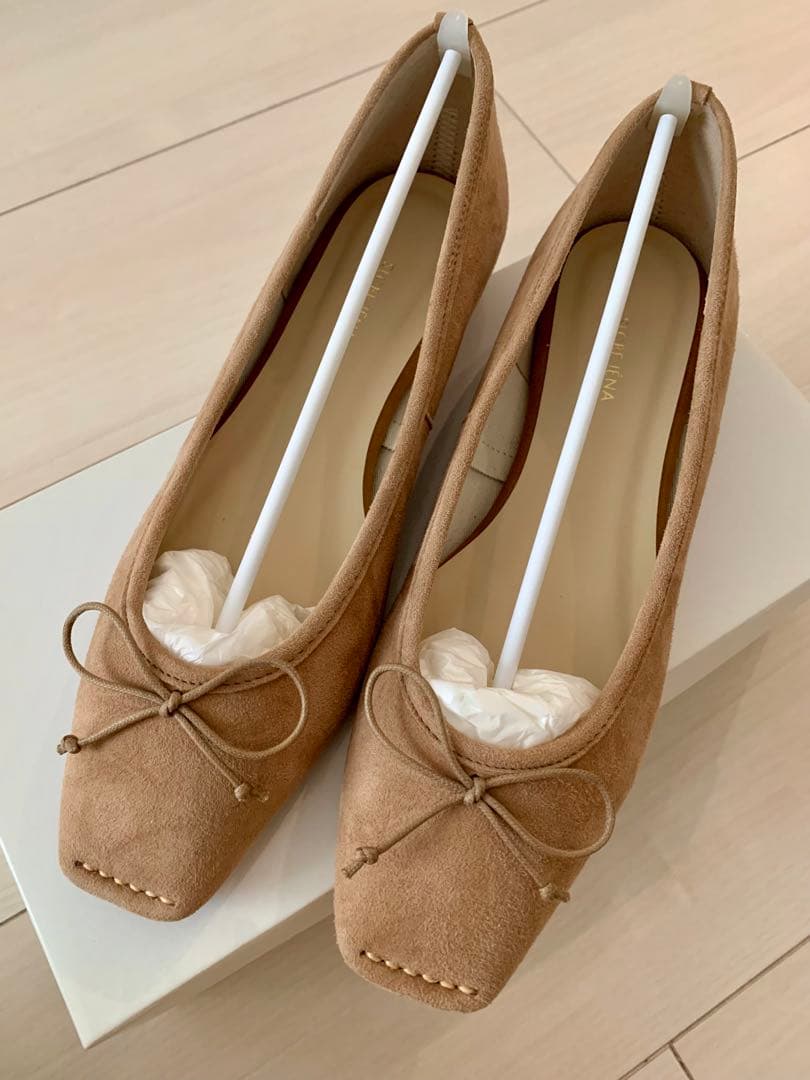 SLOBEIENA スローブイエナ バレエシューズ パンプス ぺたんこ スエード