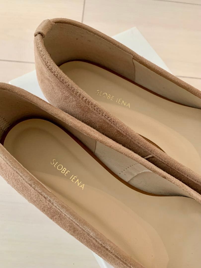 SLOBEIENA スローブイエナ バレエシューズ パンプス ぺたんこ スエード