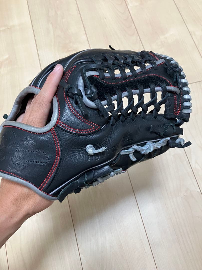 久保田スラッガー軟式用オーダーグローブ　M00モデル　ラベル無し　型付け済み