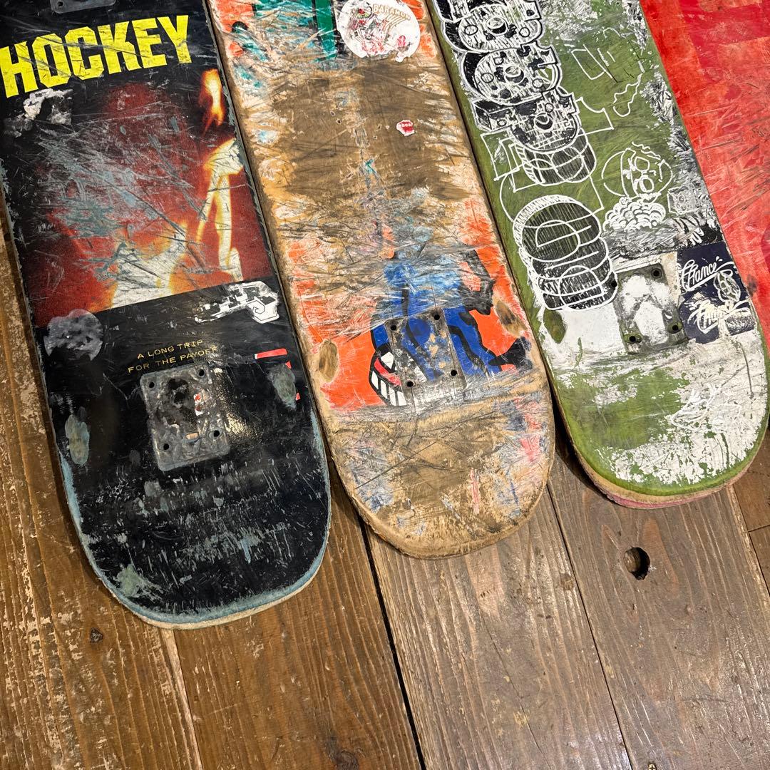 スケボー　廃デッキ　5枚セット　DIY 8.25インチ