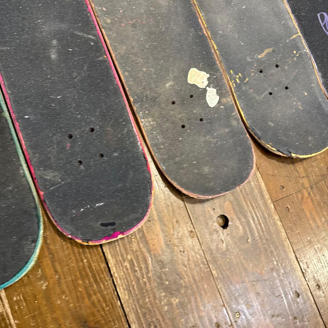 スケボー　廃デッキ　5枚セット　DIY 8.25インチ