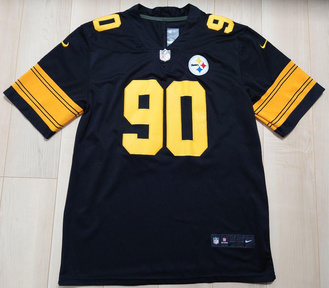 NFL スティーラーズ Ｔ.Ｊ・ワット NIKE リミテッドジャージ【LG】