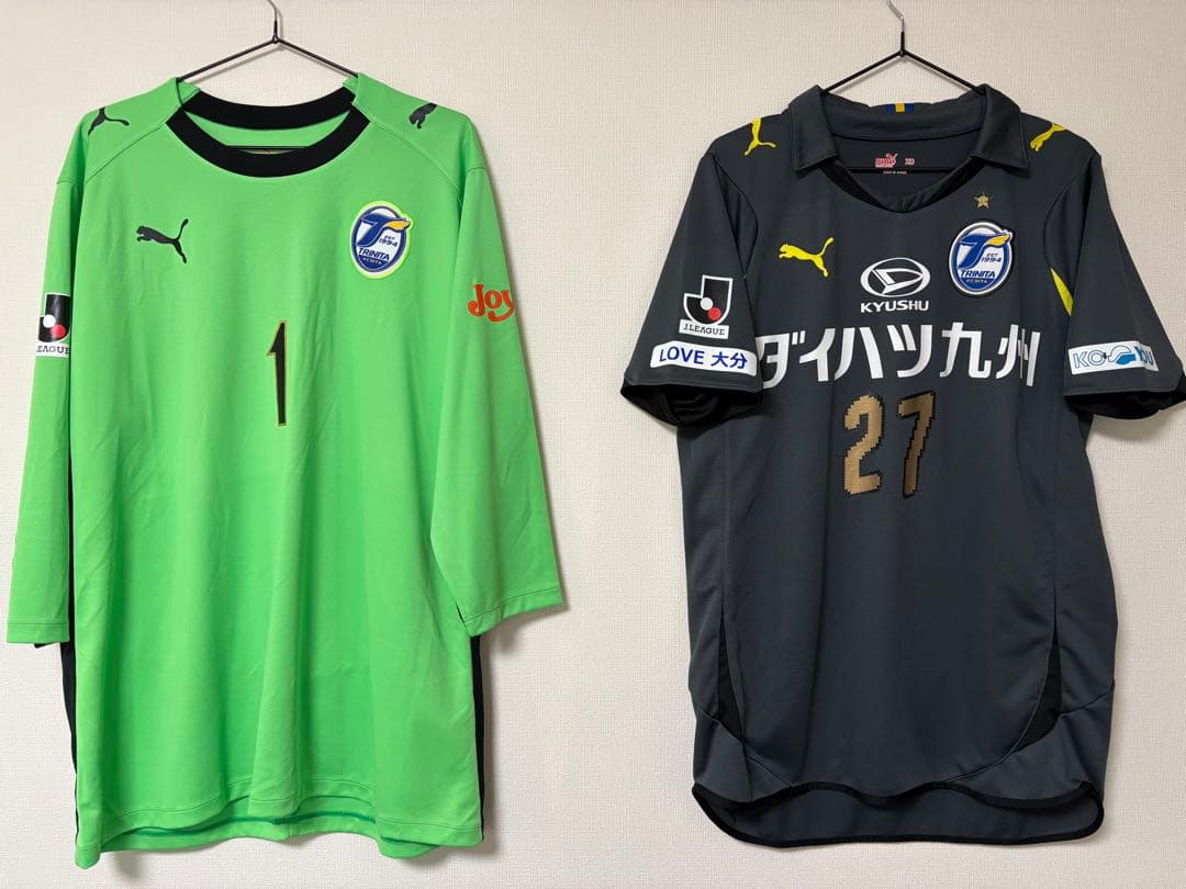 大分トリニータ 2008年&2010年 選手支給品ユニフォーム２点